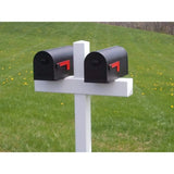 Double Mailbox Post