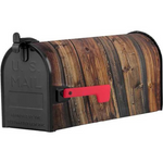 Wooden Mailbox Covers